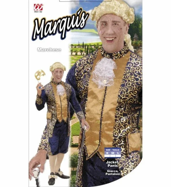 Disfraz de Marqués Adultos Widmann